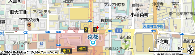 ＭＥＮ’ＳＴＢＣ京都店周辺の地図