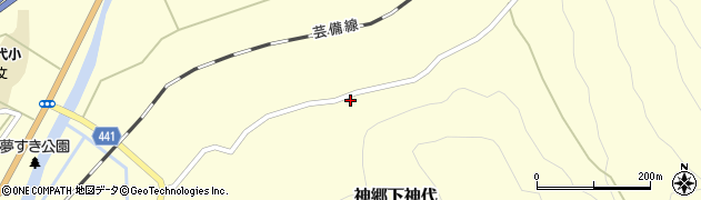 岡山県新見市神郷下神代3012周辺の地図