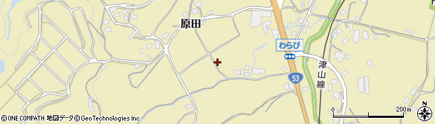 岡山県久米郡美咲町原田4266周辺の地図