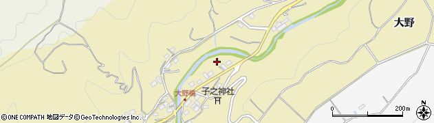 静岡県伊豆市大野237周辺の地図