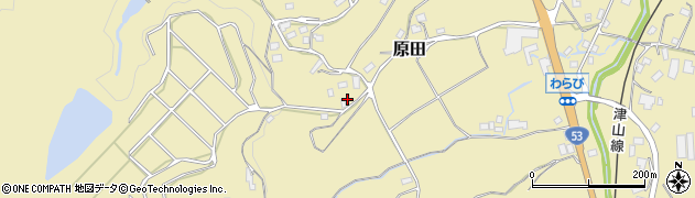 岡山県久米郡美咲町原田3383周辺の地図
