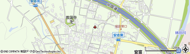 兵庫県姫路市安富町安志213周辺の地図