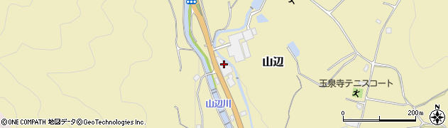 大阪府豊能郡能勢町山辺1355周辺の地図