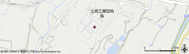 摂津金属工業株式会社　作東工場周辺の地図