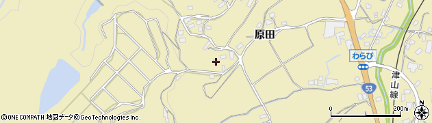 岡山県久米郡美咲町原田3386周辺の地図