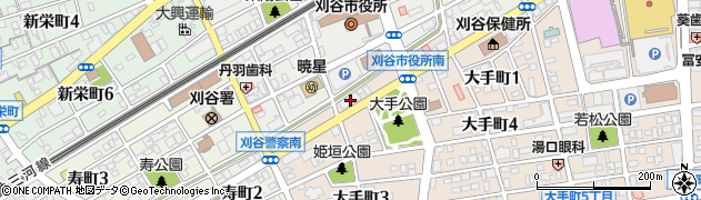 朝日生命保険相互会社　愛知東支社新刈谷営業所周辺の地図