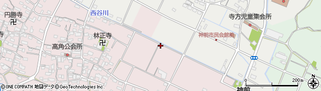 三重県四日市市高角町2947周辺の地図