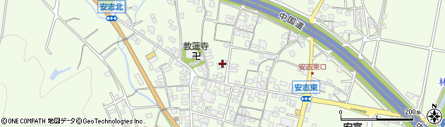 安志自治会館大手周辺の地図