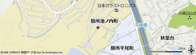 滋賀県大津市膳所池ノ内町周辺の地図
