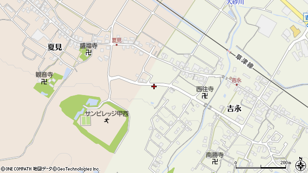 〒520-3222 滋賀県湖南市吉永の地図
