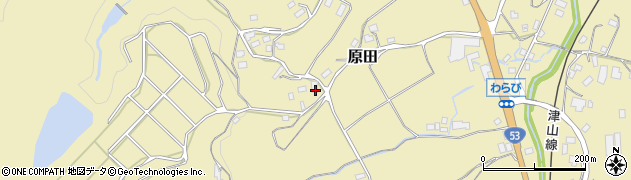 岡山県久米郡美咲町原田3382周辺の地図