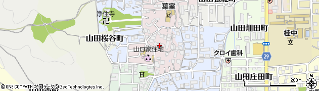 京都府京都市西京区山田上ノ町19周辺の地図