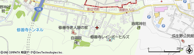 静岡県伊豆市熊坂167周辺の地図