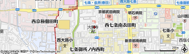 京都府京都市下京区西七条南月読町32周辺の地図