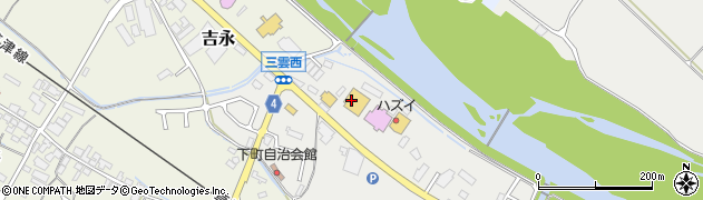 クスリのアオキ　三雲店周辺の地図