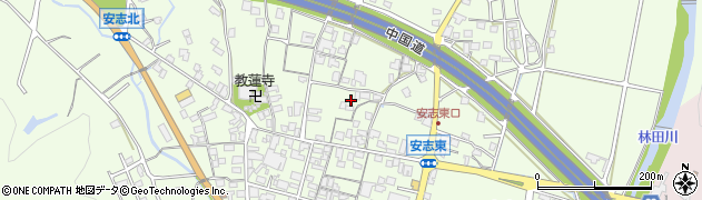 兵庫県姫路市安富町安志209周辺の地図