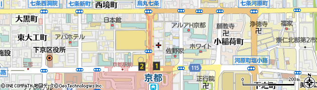 京都クレジットサービス株式会社周辺の地図