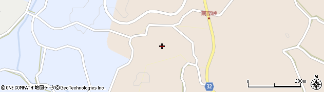 島根県川本町（邑智郡）南部峠周辺の地図