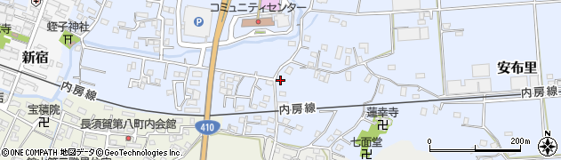 千葉県館山市安布里55周辺の地図