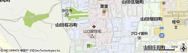 京都府京都市西京区山田上ノ町23周辺の地図