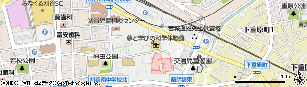 愛知県刈谷市神田町周辺の地図