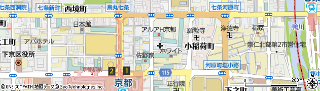 京都府京都市下京区塩小路町524周辺の地図