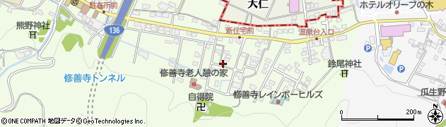 静岡県伊豆市熊坂127周辺の地図