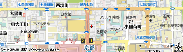 株式会社長谷工コーポレーション　京都支店周辺の地図