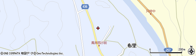 愛知県新城市布里（小松ケ根）周辺の地図