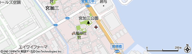 株式会社海電社　本社・工場周辺の地図