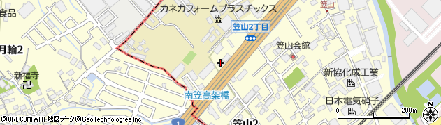 中嶋空圧株式会社　滋賀営業所周辺の地図