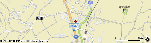 岡山県久米郡美咲町原田4317周辺の地図