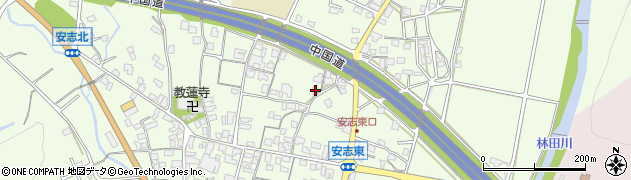 兵庫県姫路市安富町安志178周辺の地図