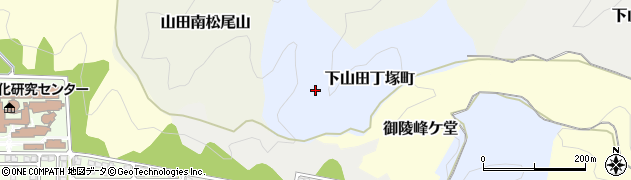 京都府京都市西京区下山田丁塚町周辺の地図