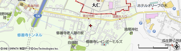 静岡県伊豆市熊坂158周辺の地図