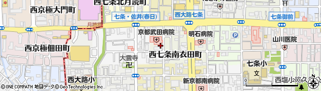 メディカルケア御所ノ内株式会社ヘルパーサービスセンター周辺の地図