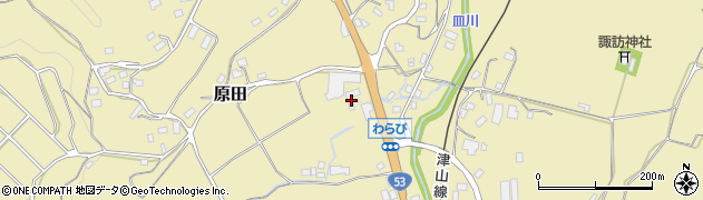 岡山県久米郡美咲町原田4299周辺の地図