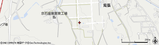 滋賀県栗東市荒張1464周辺の地図