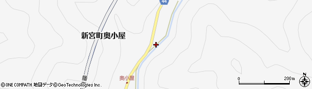 兵庫県たつの市新宮町奥小屋178周辺の地図