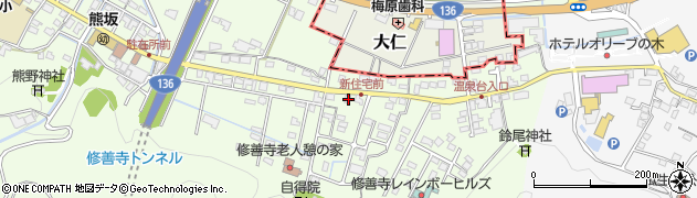 静岡県伊豆市熊坂138周辺の地図