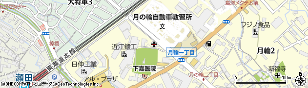 株式会社ヤサカ 滋賀南支店周辺の地図