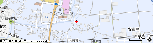 千葉県館山市安布里69周辺の地図