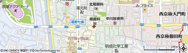 京都府京都市右京区西京極南方町19周辺の地図
