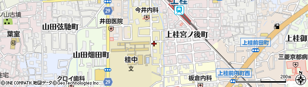京都府京都市西京区上桂森上町4-15周辺の地図