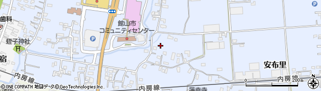 千葉県館山市安布里71周辺の地図