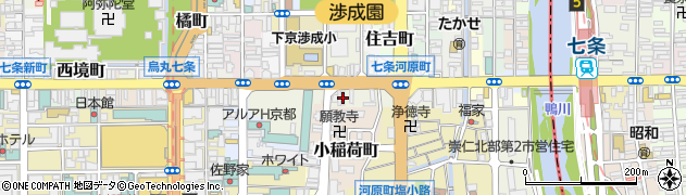 京都府京都市下京区材木町481周辺の地図