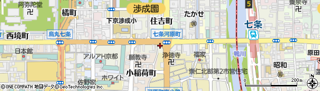 京都府京都市下京区材木町469-1周辺の地図