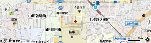 京都府京都市西京区上桂森上町11-44周辺の地図