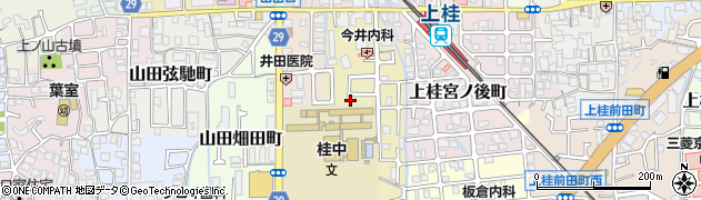 京都府京都市西京区上桂森上町11-43周辺の地図