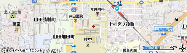 京都府京都市西京区上桂森上町11-42周辺の地図